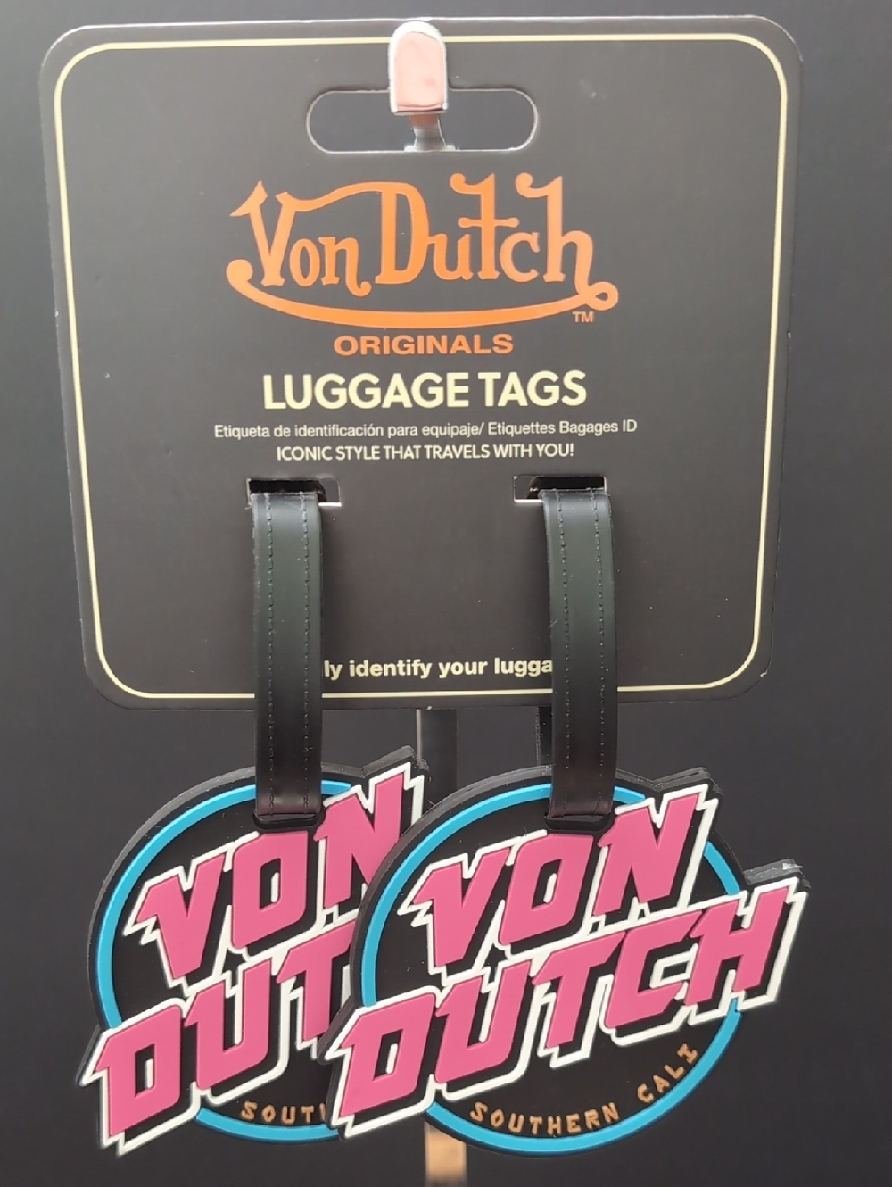 NWT,Von Dutch Luggage Tags/ID Tags.